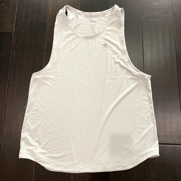 Lululemon License to Train Tank Top Men's Light Gray Men's Size L - Picture 1 of 4